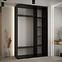 Schrank 45 Canaris 12 150 schwarz/weiß/silver,3