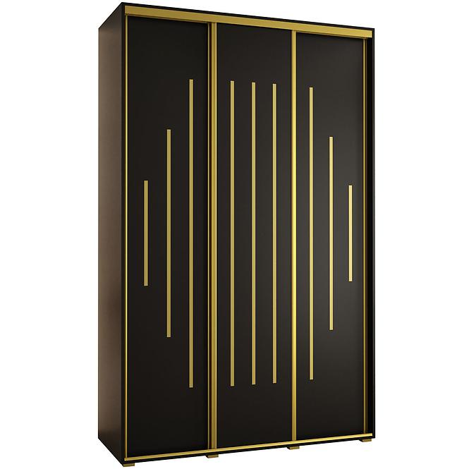 Schrank 45 Canaris 12 150 schwarz/gold
