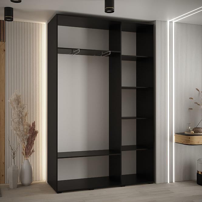 Schrank 45 Canaris 12 150 schwarz/silver