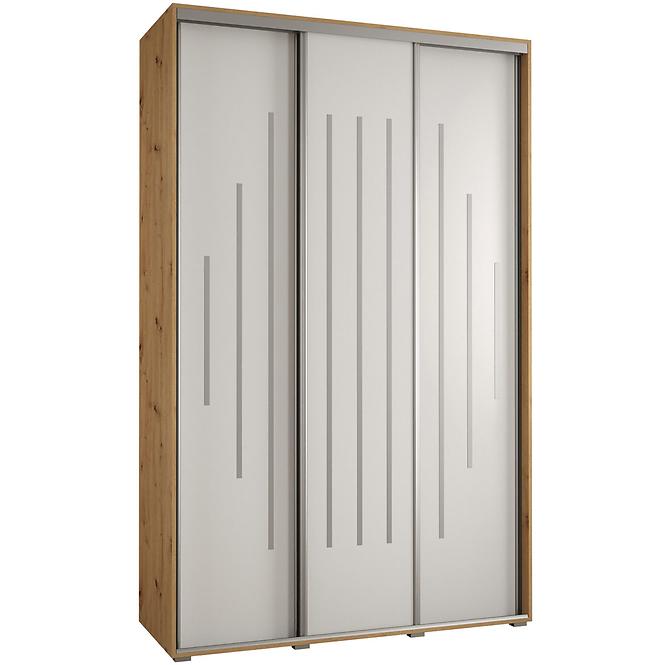 Schrank 45 Canaris 12 160 artisan/weiß/silver
