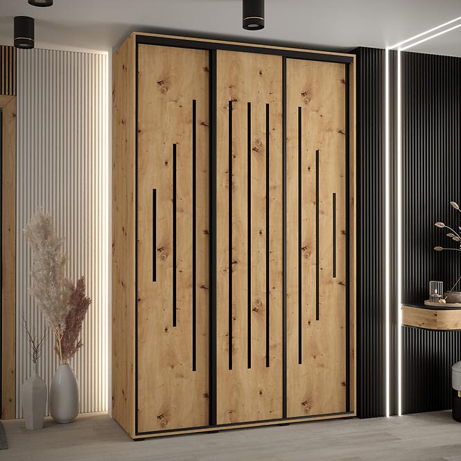 Schrank 45 Canaris 12 160 artisan/schwarz