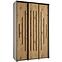 Schrank 45 Canaris 12 160 weiß/artisan/schwarz