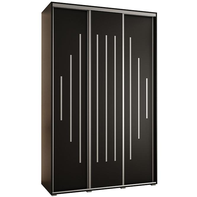 Schrank 45 Canaris 12 160 schwarz/silver