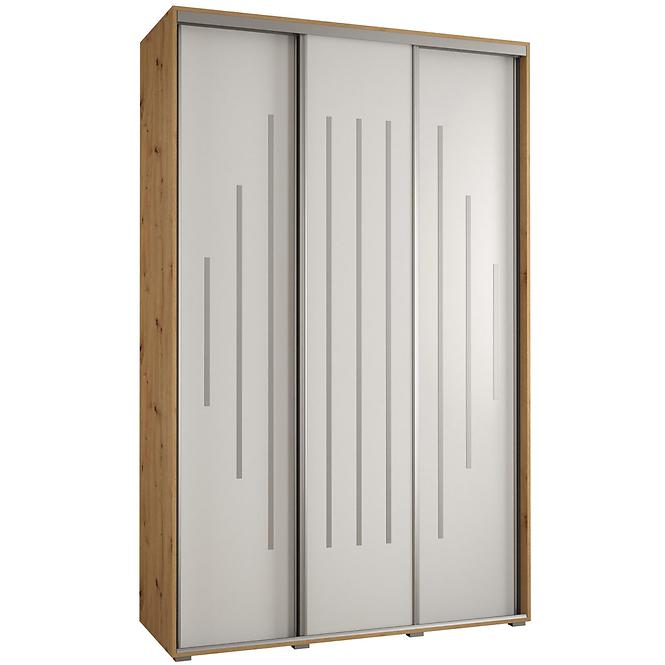 Schrank 45 Canaris 12 170 artisan/weiß/silver