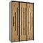 Schrank 45 Canaris 12 170 weiß/artisan/schwarz