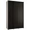 Schrank 45 Canaris 12 170 weiß/schwarz/schwarz