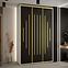 Schrank 45 Canaris 12 170 weiß/schwarz/gold,5
