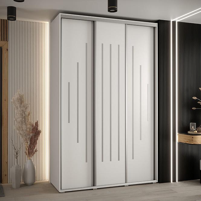 Schrank 45 Canaris 12 170 weiß/silver