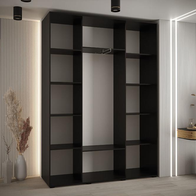 Schrank 45 Canaris 12 170 schwarz/artisan/schwarz
