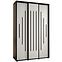Schrank 45 Canaris 12 170 schwarz/weiß/schwarz