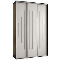 Schrank 45 Canaris 12 170 schwarz/weiß/silver
