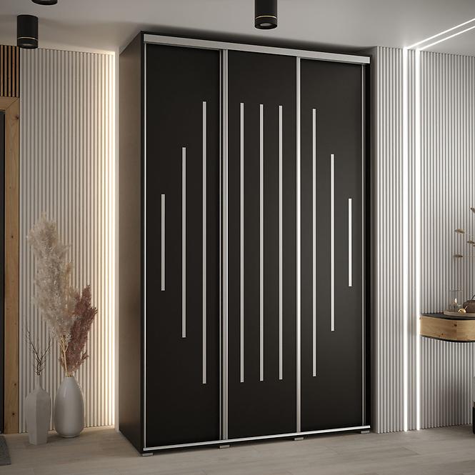 Schrank 45 Canaris 12 170 schwarz/silver