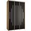 Schrank 45 Canaris 12 180 artisan/schwarz/silver