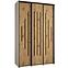 Schrank 45 Canaris 12 180 weiß/artisan/schwarz