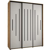 Schrank 45 Canaris 12 190 artisan/weiß/schwarz