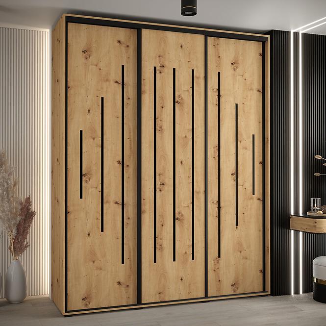 Schrank 45 Canaris 12 190 artisan/schwarz