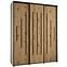 Schrank 45 Canaris 12 190 weiß/artisan/schwarz