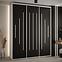 Schrank 45 Canaris 12 190 weiß/schwarz/silver,5