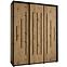 Schrank 45 Canaris 12 190 schwarz/artisan/schwarz