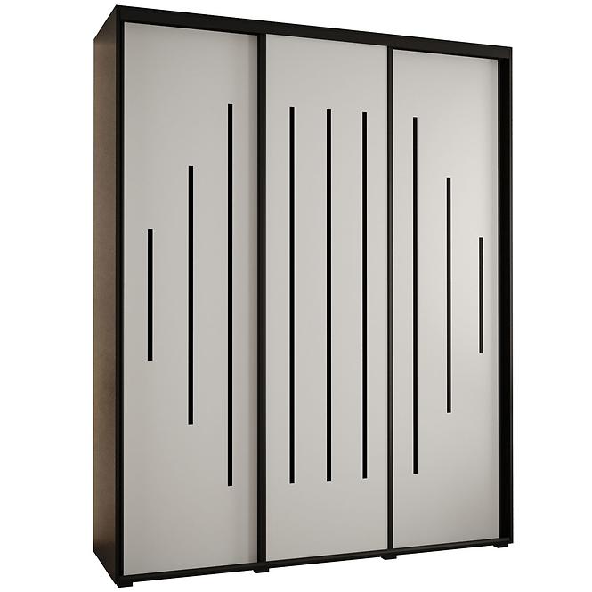 Schrank 45 Canaris 12 190 schwarz/weiß/schwarz