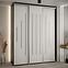 Schrank 45 Canaris 12 190 schwarz/weiß/silver,5