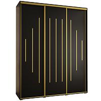 Schrank 45 Canaris 12 190 schwarz/gold