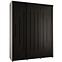 Schrank 45 Canaris 12 200 weiß/schwarz/schwarz