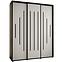 Schrank 45 Canaris 12 200 schwarz/weiß/schwarz