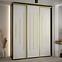 Schrank 45 Canaris 12 200 schwarz/weiß/gold,5