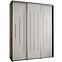 Schrank 45 Canaris 12 200 schwarz/weiß/silver