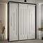 Schrank 45 Canaris 12 200 schwarz/weiß/silver,5