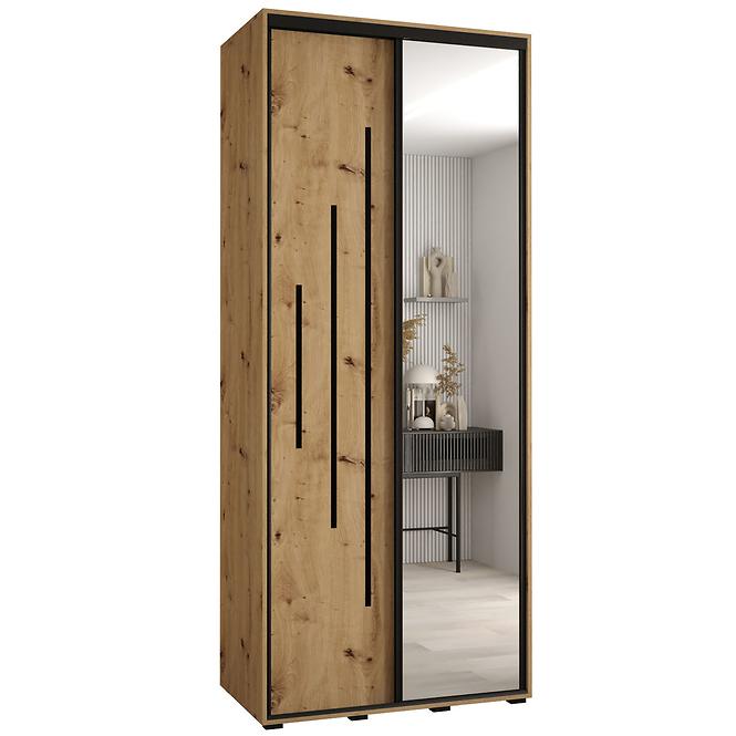 Schrank 45 Canaris 13 100 artisan/schwarz