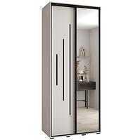 Schrank 45 Canaris 13 100 weiß/schwarz