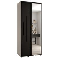 Schrank 45 Canaris 13 100 weiß/schwarz/schwarz