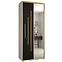 Schrank 45 Canaris 13 100 weiß/schwarz/gold