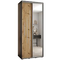 Schrank 45 Canaris 13 100 schwarz/artisan/silver