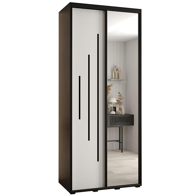 Schrank 45 Canaris 13 100 schwarz/weiß/schwarz