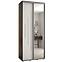 Schrank 45 Canaris 13 100 schwarz/weiß/silver