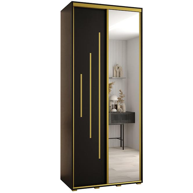 Schrank 45 Canaris 13 100 schwarz/gold