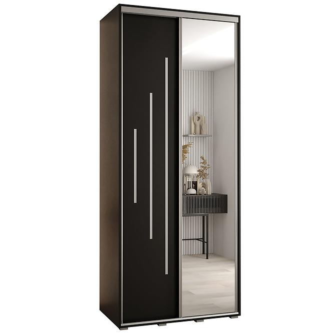 Schrank 45 Canaris 13 100 schwarz/silver