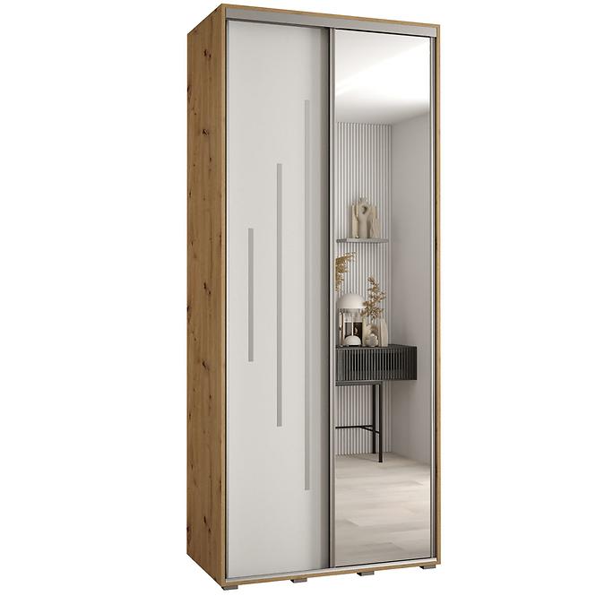 Schrank 45 Canaris 13 110 artisan/weiß/silver