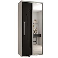Schrank 45 Canaris 13 110 weiß/schwarz/silver