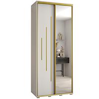 Schrank 45 Canaris 13 110 weiß/gold