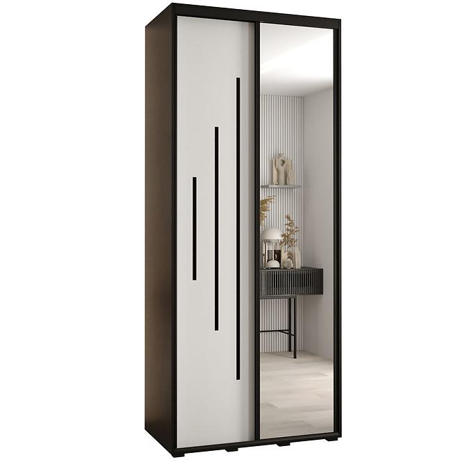 Schrank 45 Canaris 13 110 schwarz/weiß/schwarz