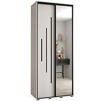 Schrank 45 Canaris 13 120 weiß/schwarz