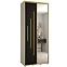Schrank 45 Canaris 13 120 weiß/schwarz/gold