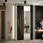 Schrank 45 Canaris 13 120 weiß/schwarz/gold,4