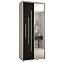Schrank 45 Canaris 13 120 weiß/schwarz/silver