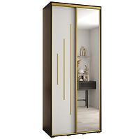 Schrank 45 Canaris 13 120 schwarz/weiß/gold