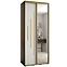 Schrank 45 Canaris 13 120 schwarz/weiß/gold